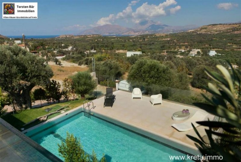 Kamilari Stilvolle Villa in Kamilari – mediterranes Wohnen mit Charme, Aussicht und Privatsphäre Haus kaufen